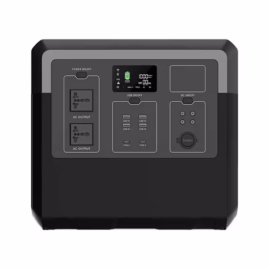 新しい特別デザインホット販売 2400 ワット屋外ポータブル緊急エネルギー貯蔵電源 AC/DC Bluetooth WiFi