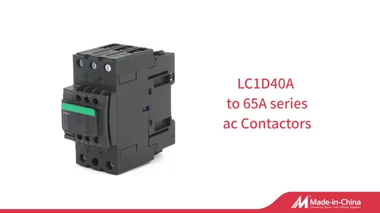 Tesys 新型 AC コンタクタ LC1d 産業用工作機械用電磁接触器